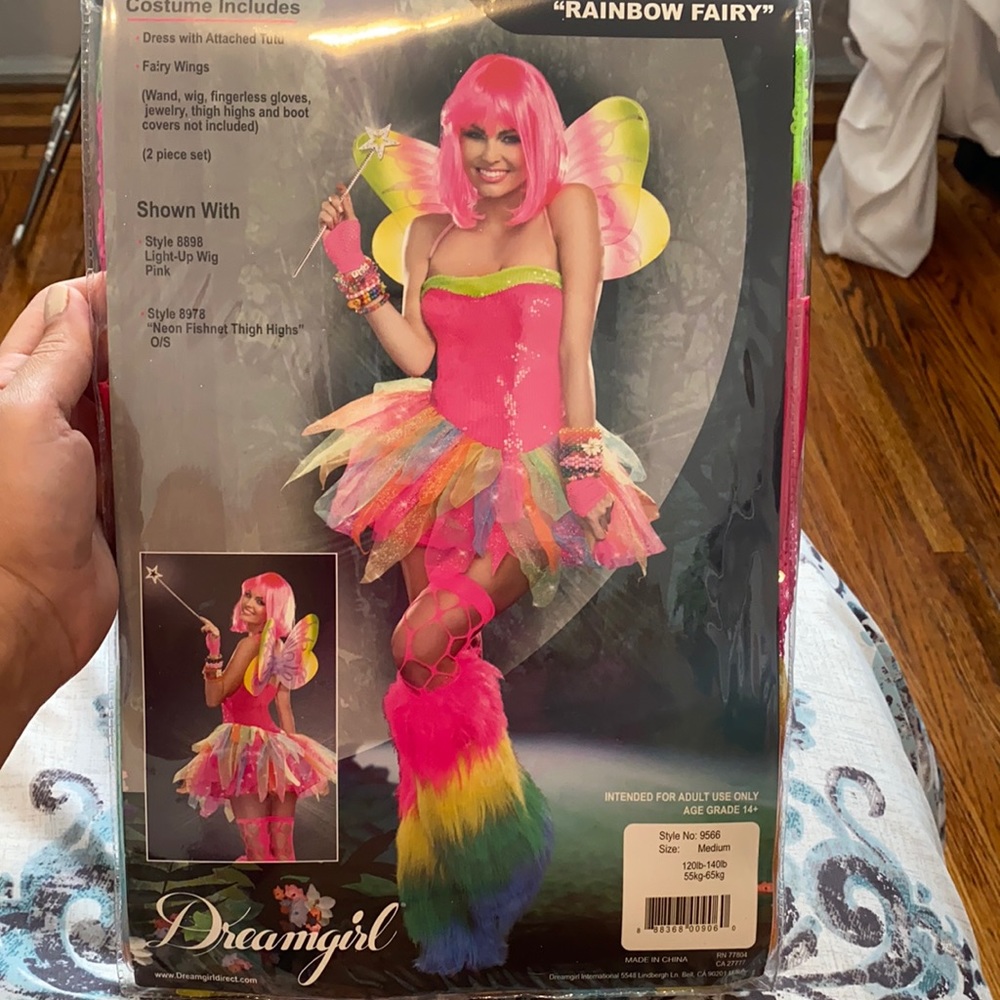 Rainbow Fairy 🧚‍♀️ Halloween 🎃 Costume! NEW!